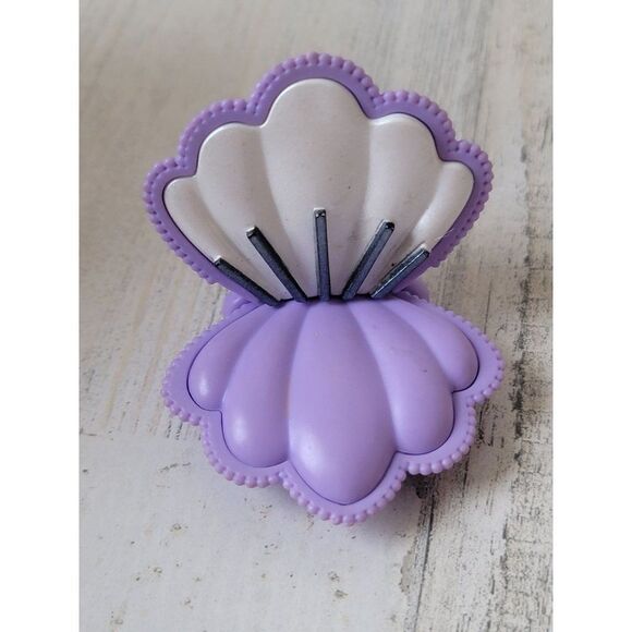 Mermaid purple seabed shell mini toy figure ocean - Picture 1 of 4